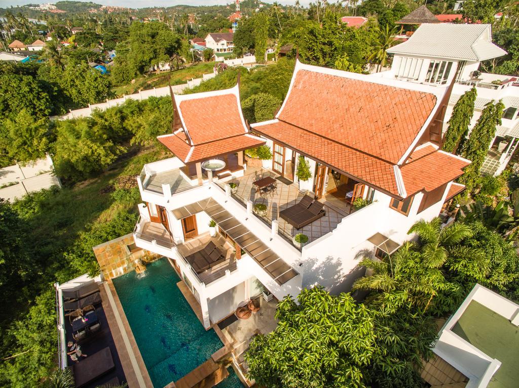 Thai Heritage Villa Melitta Bangrak Bohput, Beach, Pool, Seaviews, 6-Suite, Full Villa, Luxury, Aaa Location Koh Samui Bagian luar foto